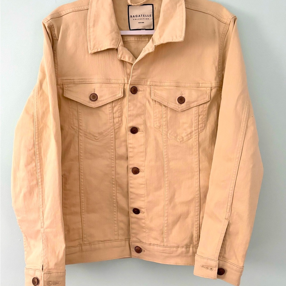 Bagetelle New York collection cream Jean Jacket